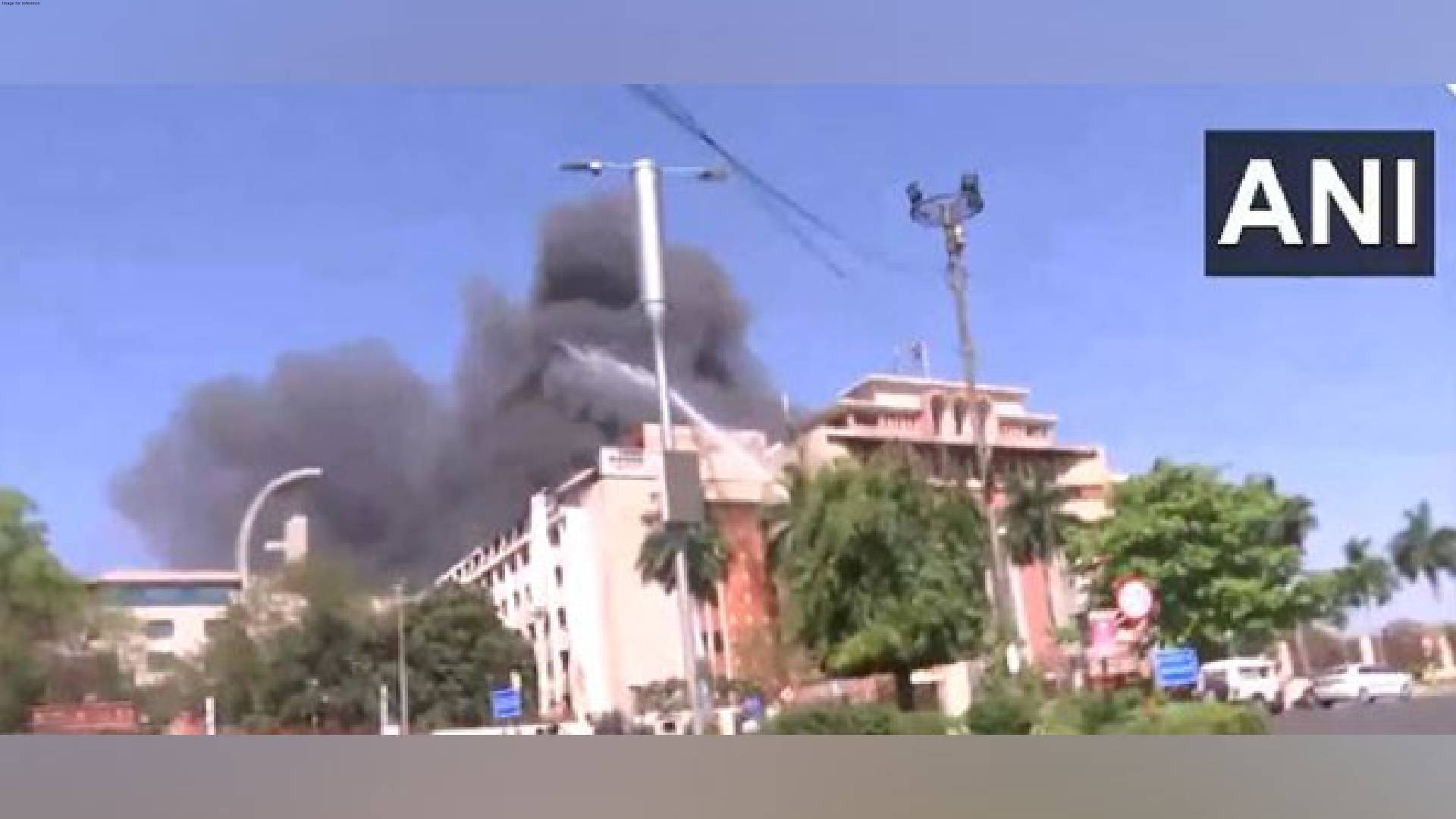 Massive fire breaks out at MP's Vallabh Bhavan State Secretariat in Bhopal